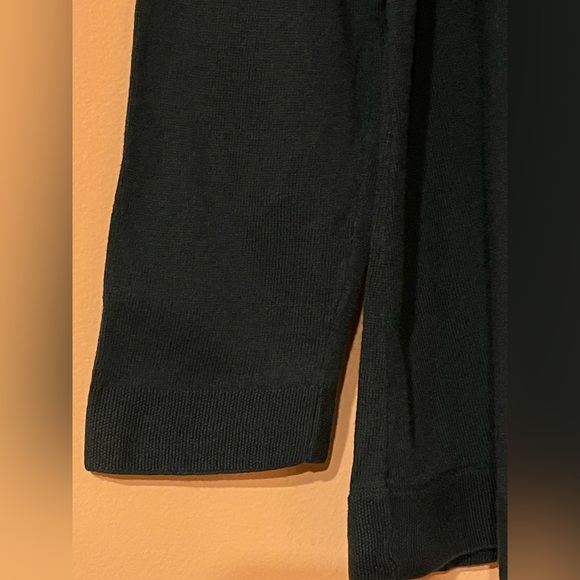 J.Jill Pullover Sweater Forest Green~55%Cotton& 25%Rayon & 20%Nylon Med Petite - Picture 5 of 16